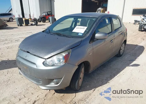 2015 Mitsubishi Mirage De z USA, uszkodzony, nr VIN ML32A3HJ9FH056746